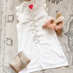 Lilly Pulitzer Adalee Shift Dress White size 12